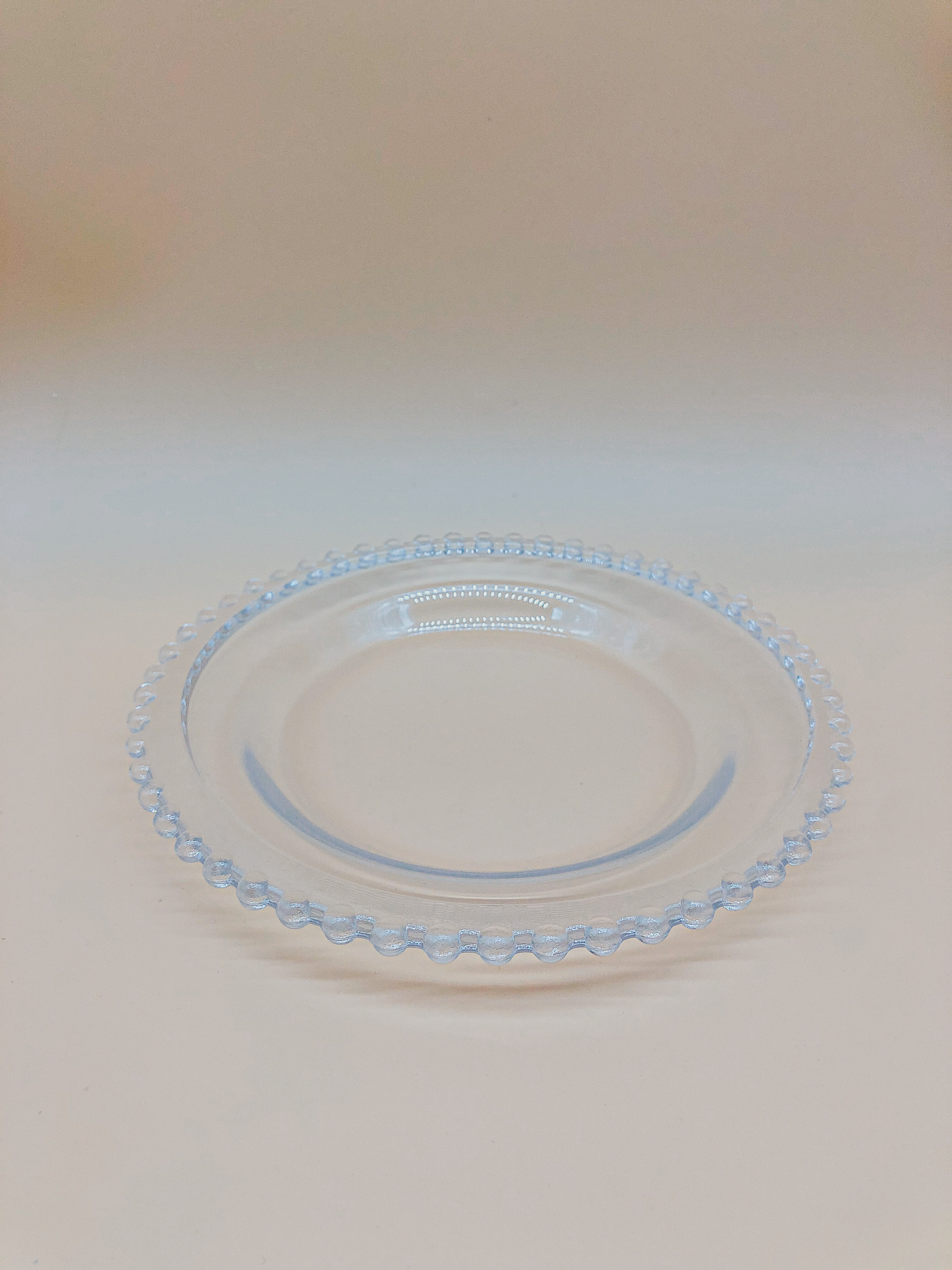 Crimped Glass Plate by PROSE Tabletop