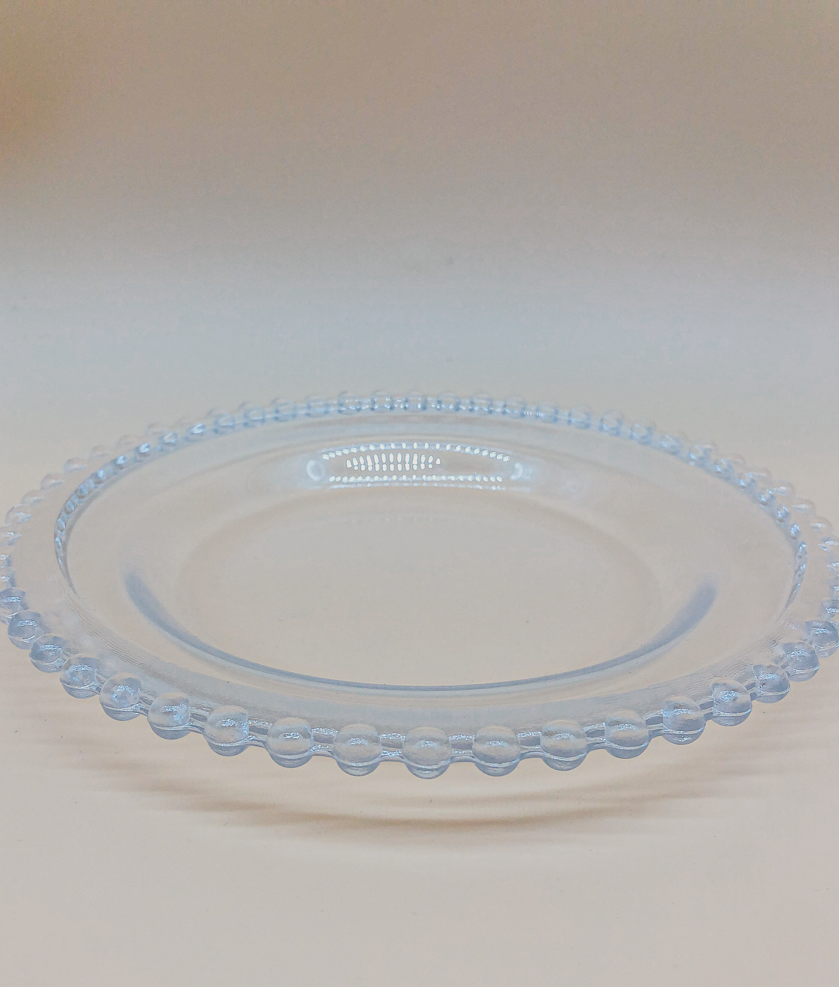 Crimped Glass Plate by PROSE Tabletop