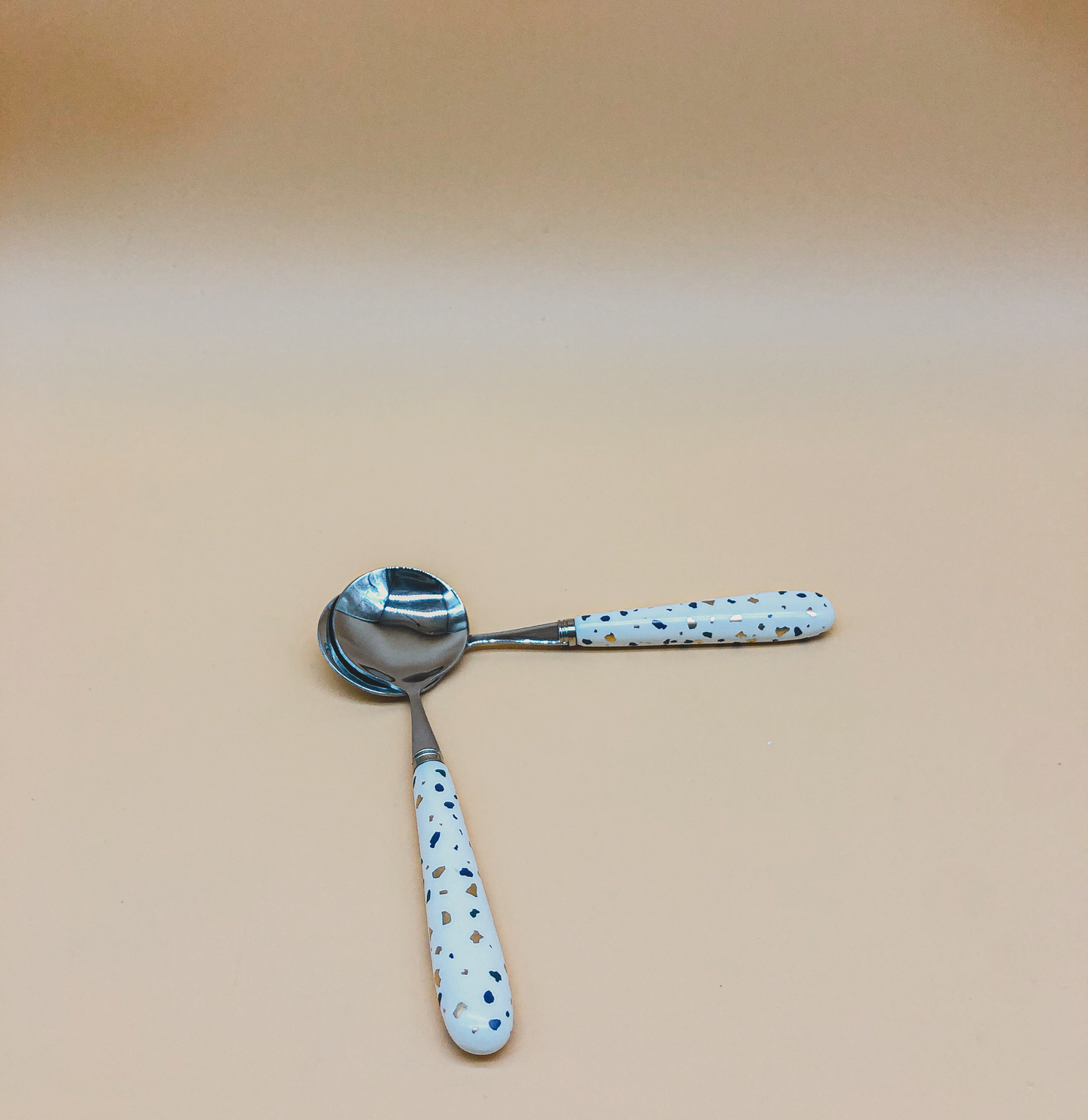 Navy Speckled Spoon by PROSE Tabletop