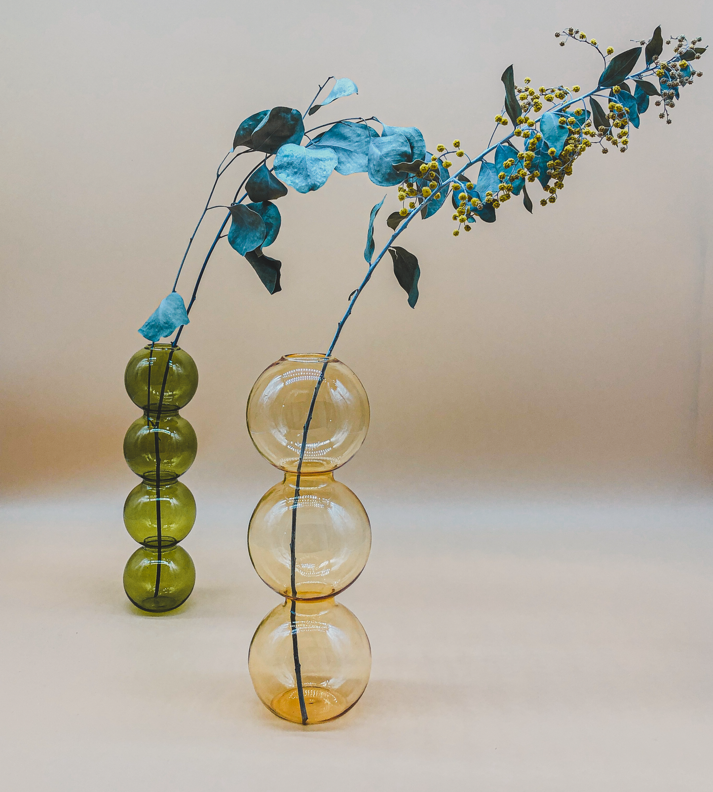 The Olive Bubble Vase by PROSE Botanical