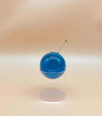 Fishbowl Mini Vase in Ultramarine by PROSE Botanical