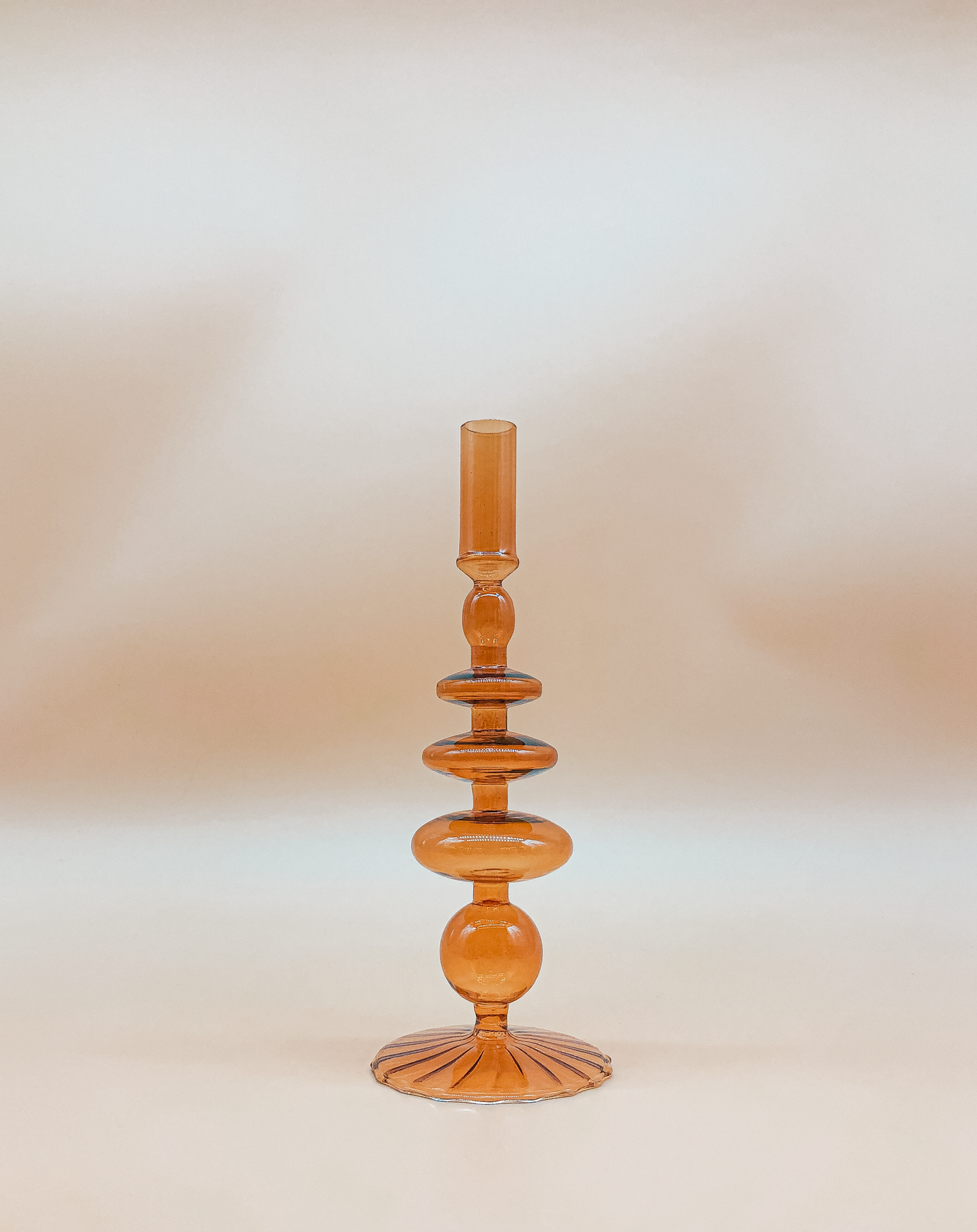 Amber Deco Candle Holder by PROSE Tabletop