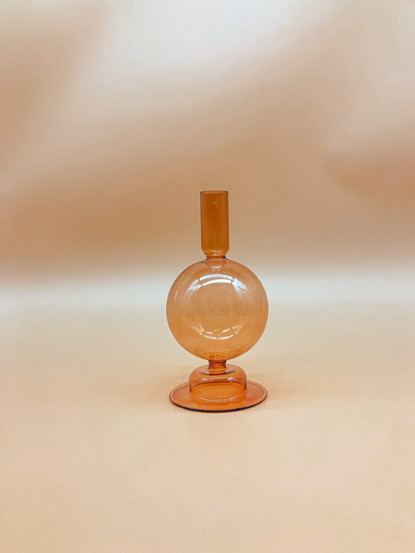 Balloon Candle Holder in Amber by PROSE Décor