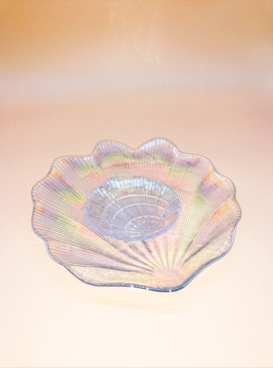 Holographic Shell Plate by PROSE Tabletop