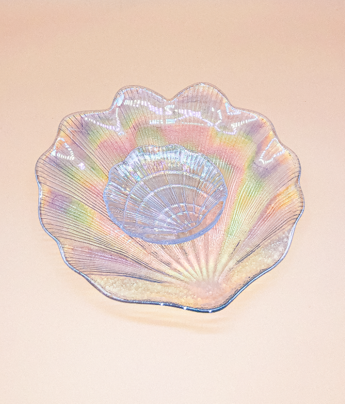 Holographic Shell Plate by PROSE Tabletop