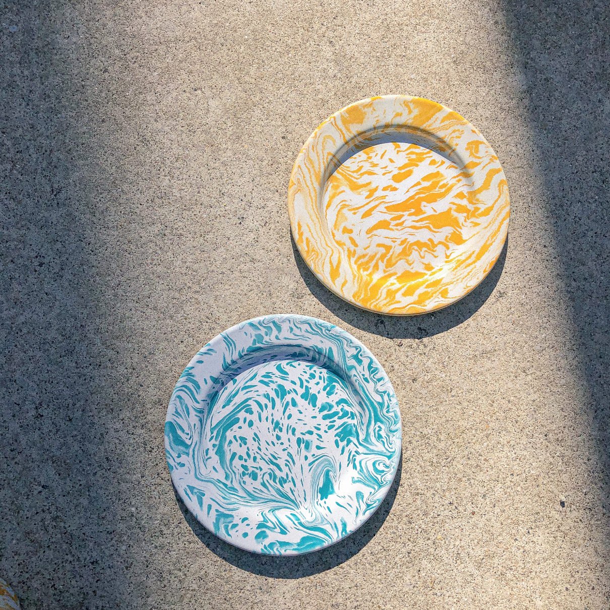 Mint Marbled Enamel Series PREORDER by PROSE Tabletop