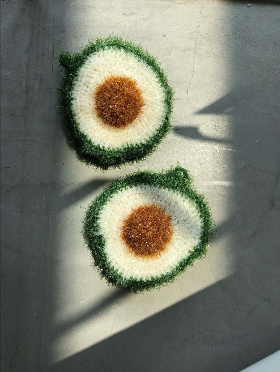 Avocado Scrubbies by PROSE Tabletop