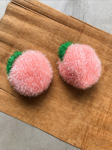 Peach Scrubbies by PROSE Tabletop