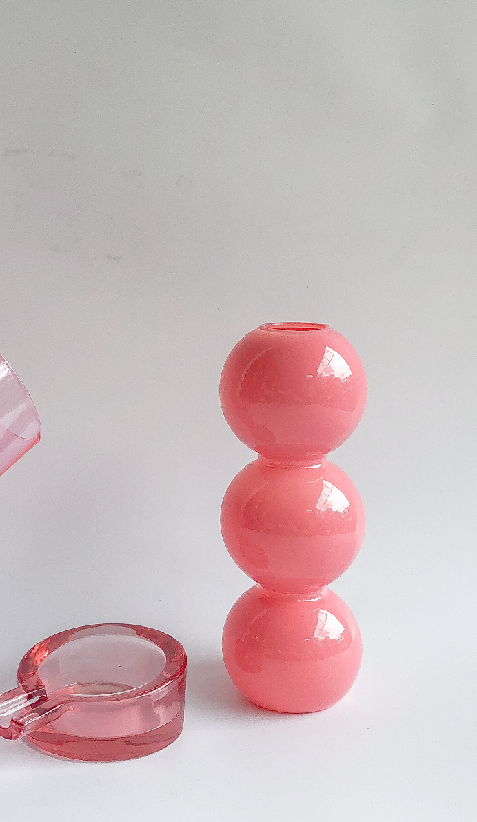 The Pink Bubble Vase by PROSE Botanical