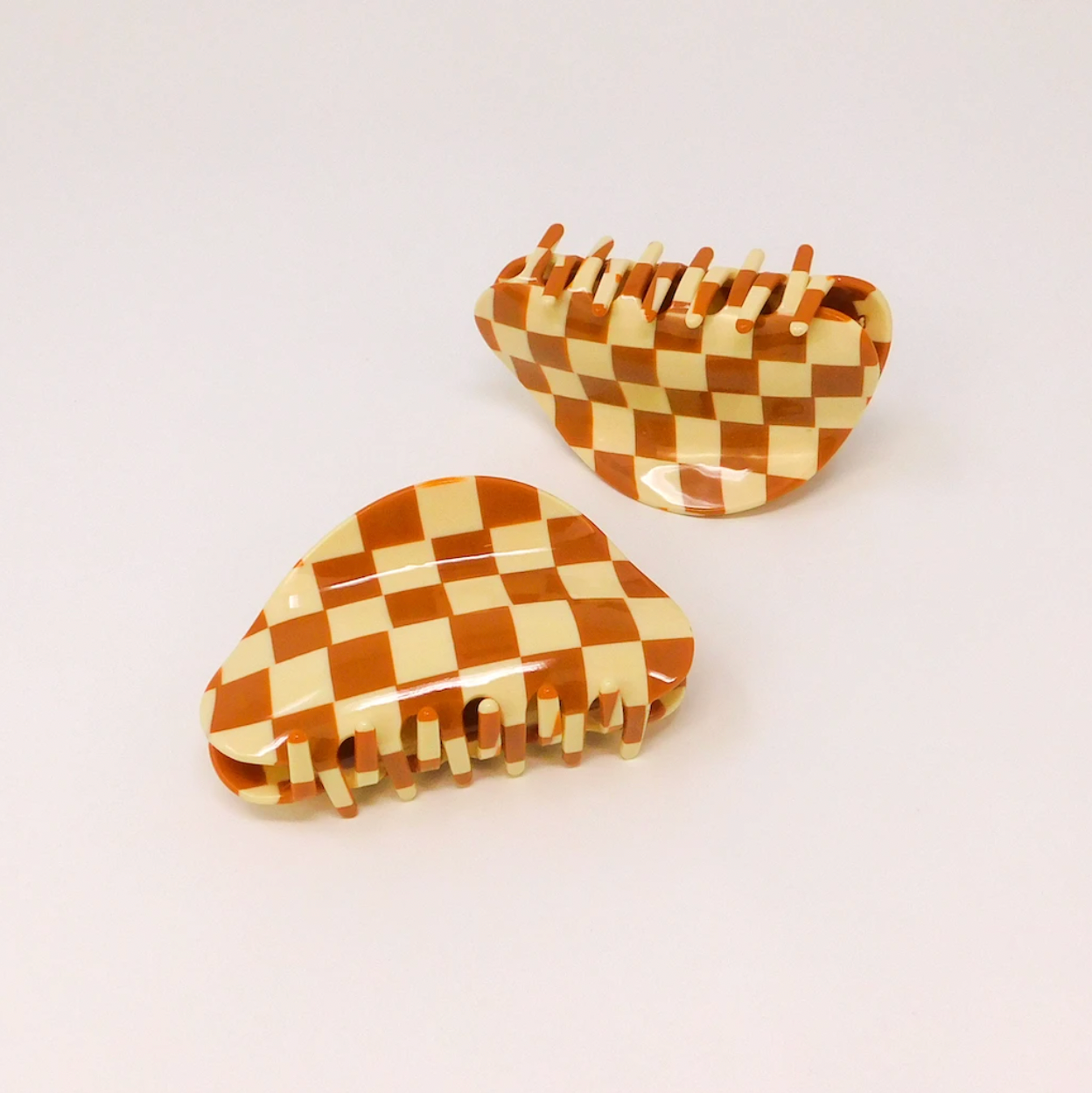 Chessboard Hair Claws  by Veronique