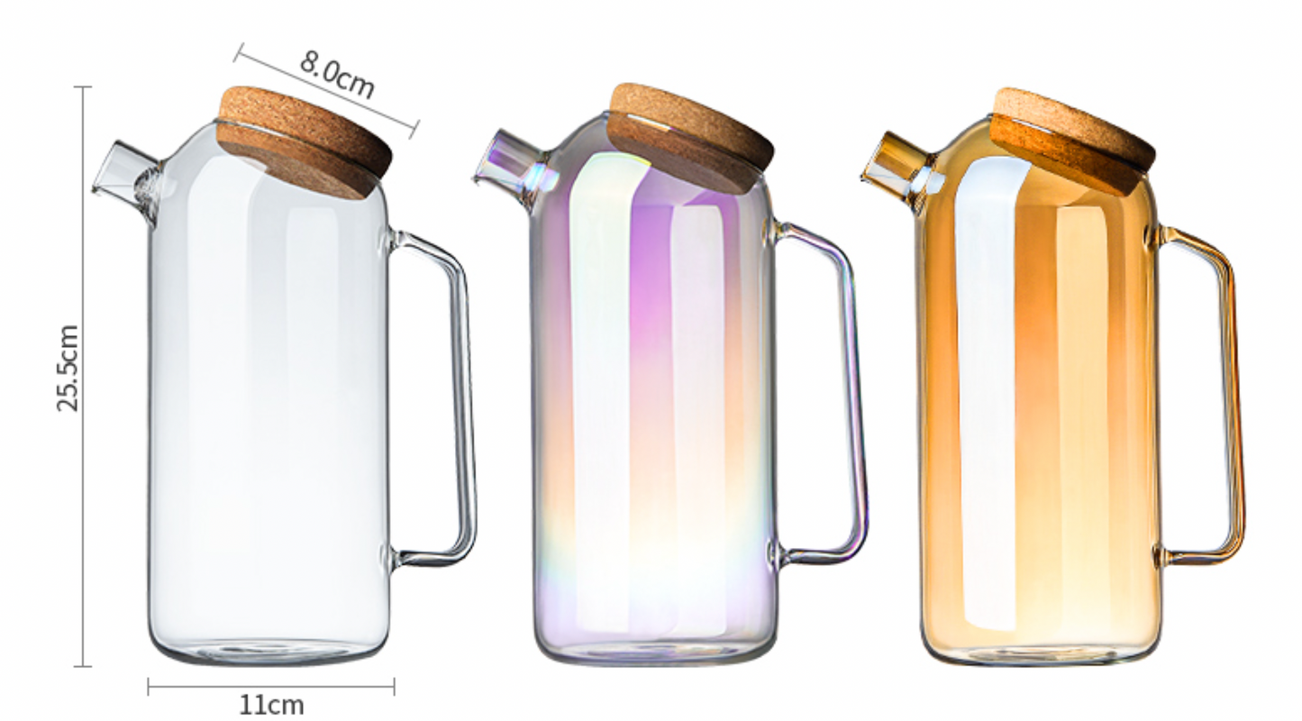 Iridescent Water Pitcher by PROSE Tabletop