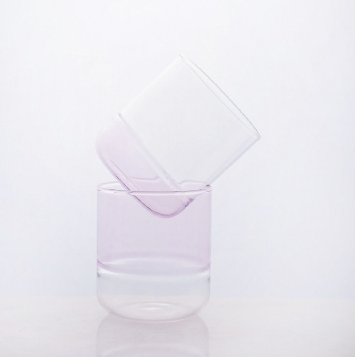 Pink Contrast Water Pitcher by PROSE Tabletop