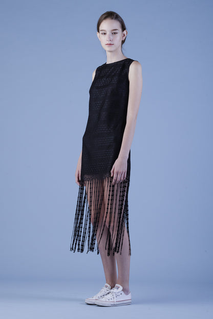 Lace Fringe Dress #06 - Emporium of the Modern Man
 - 1