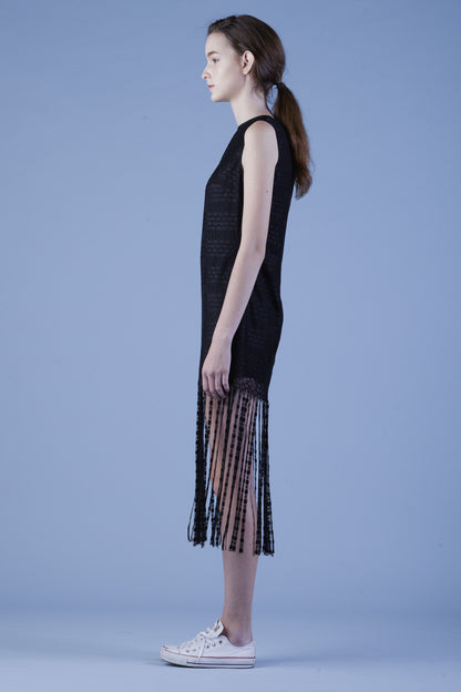 Lace Fringe Dress #06 - Emporium of the Modern Man
 - 2