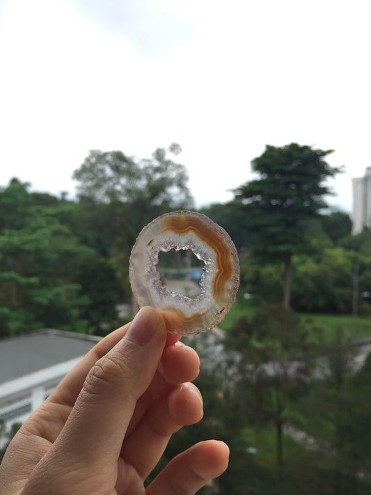 Agate Slice #18 by Vivian Lam