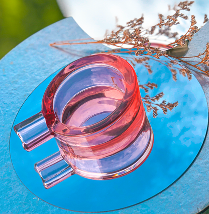 Ashtray in Pink by Veronique