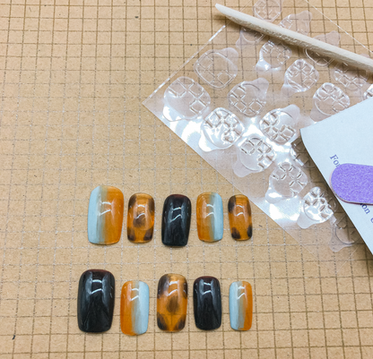 Summer Skin Press On Nails (Custom) by Veronique