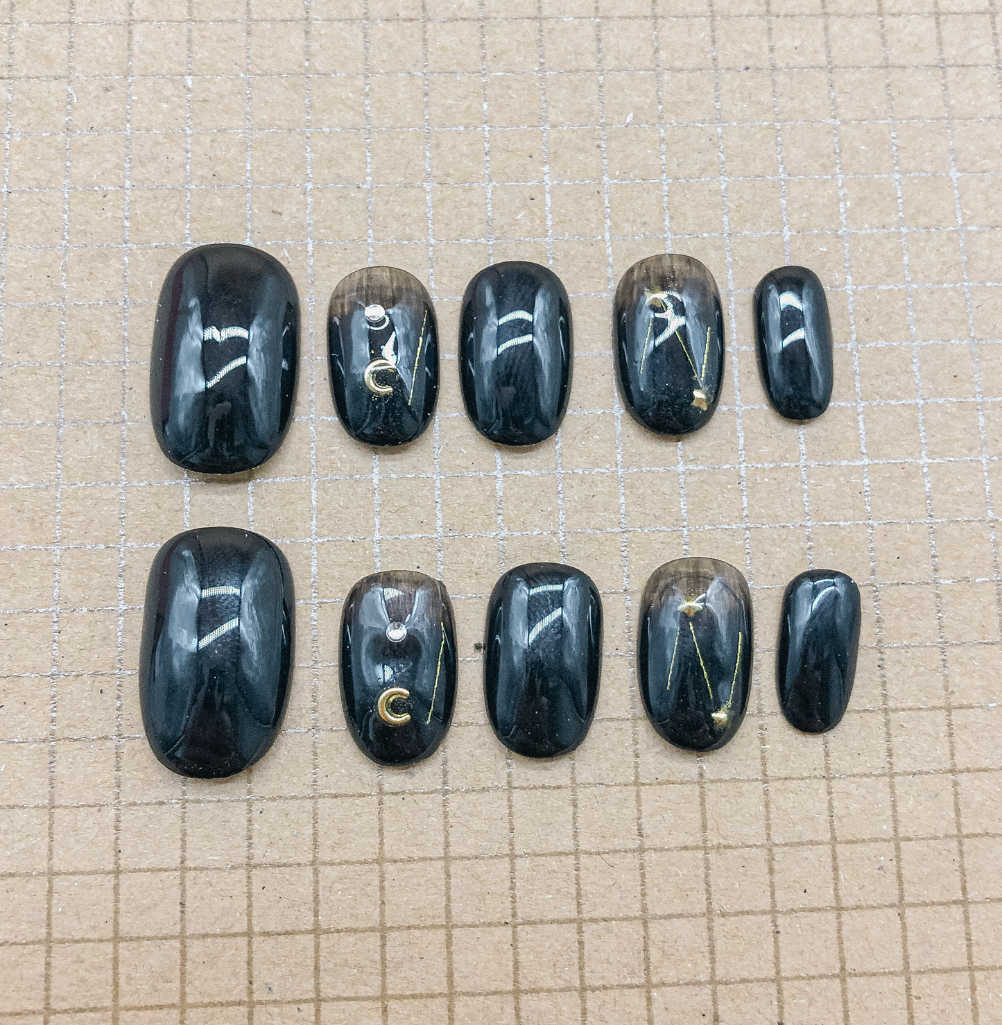 Witching Hour Press On Nails (Custom) by Veronique