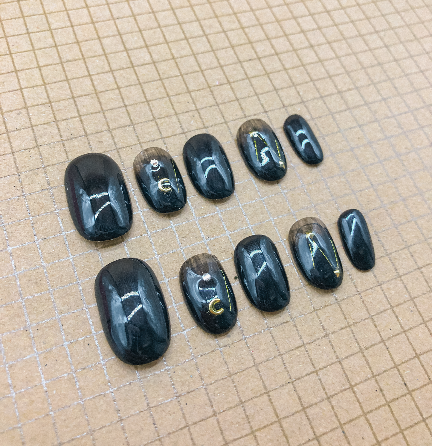 Witching Hour Press On Nails (Custom) by Veronique