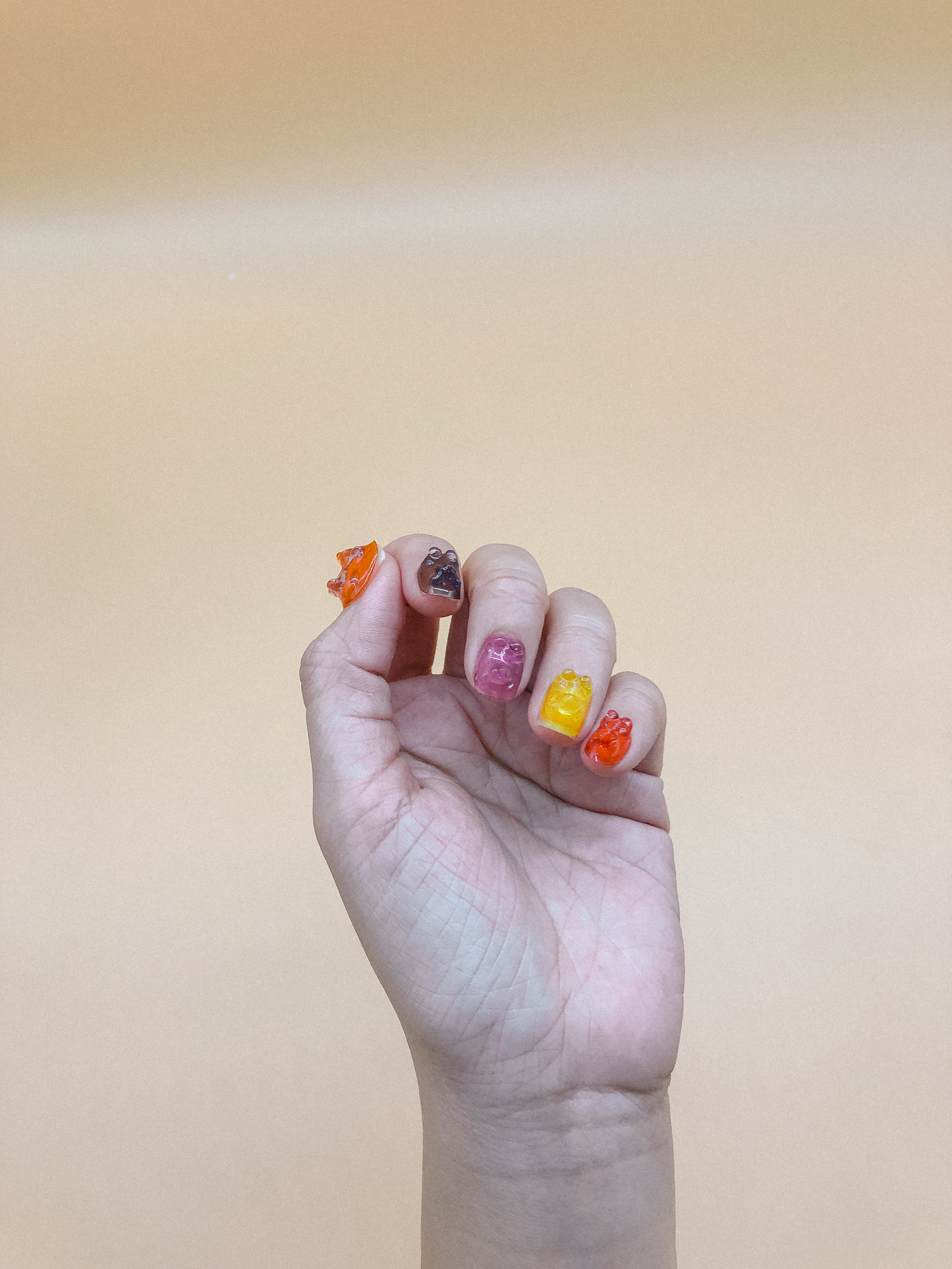 Gummy Bear Press On Nails (Custom) by Veronique