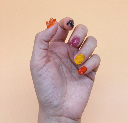 Gummy Bear Press On Nails (Custom) by Veronique