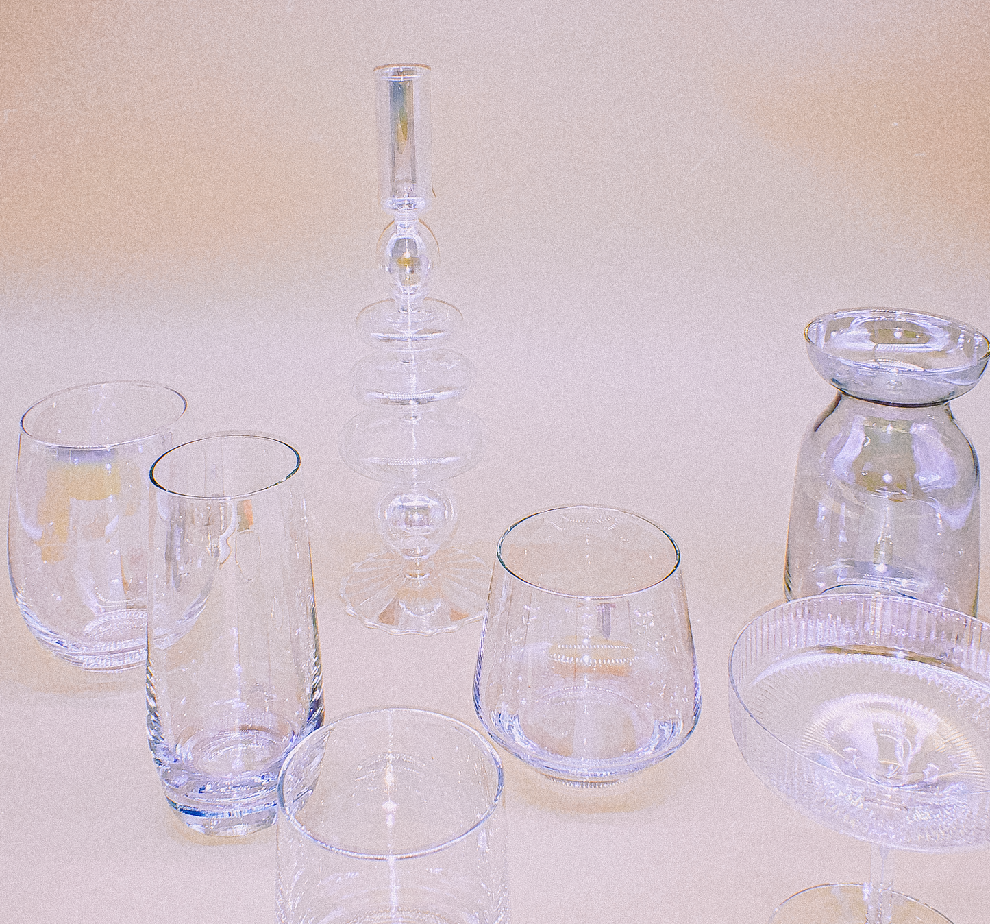 Holographic Carafe Set by PROSE Tabletop