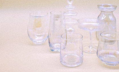 Holographic Water Glass by PROSE Tabletop