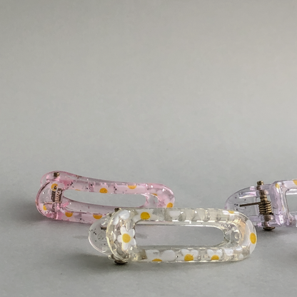 Mini Daisy Hair Slides by Veronique