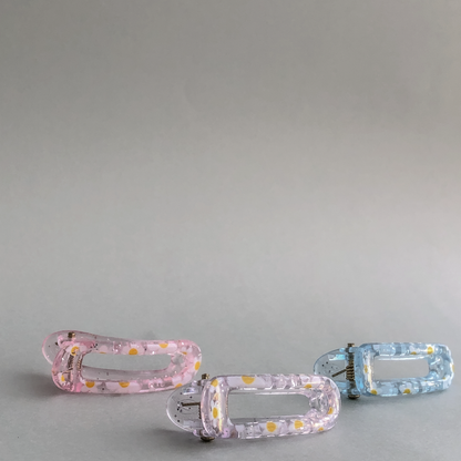 Mini Daisy Hair Slides by Veronique