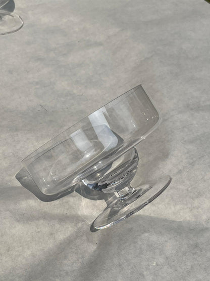 The Contra Dessert Glass by PROSE Tabletop