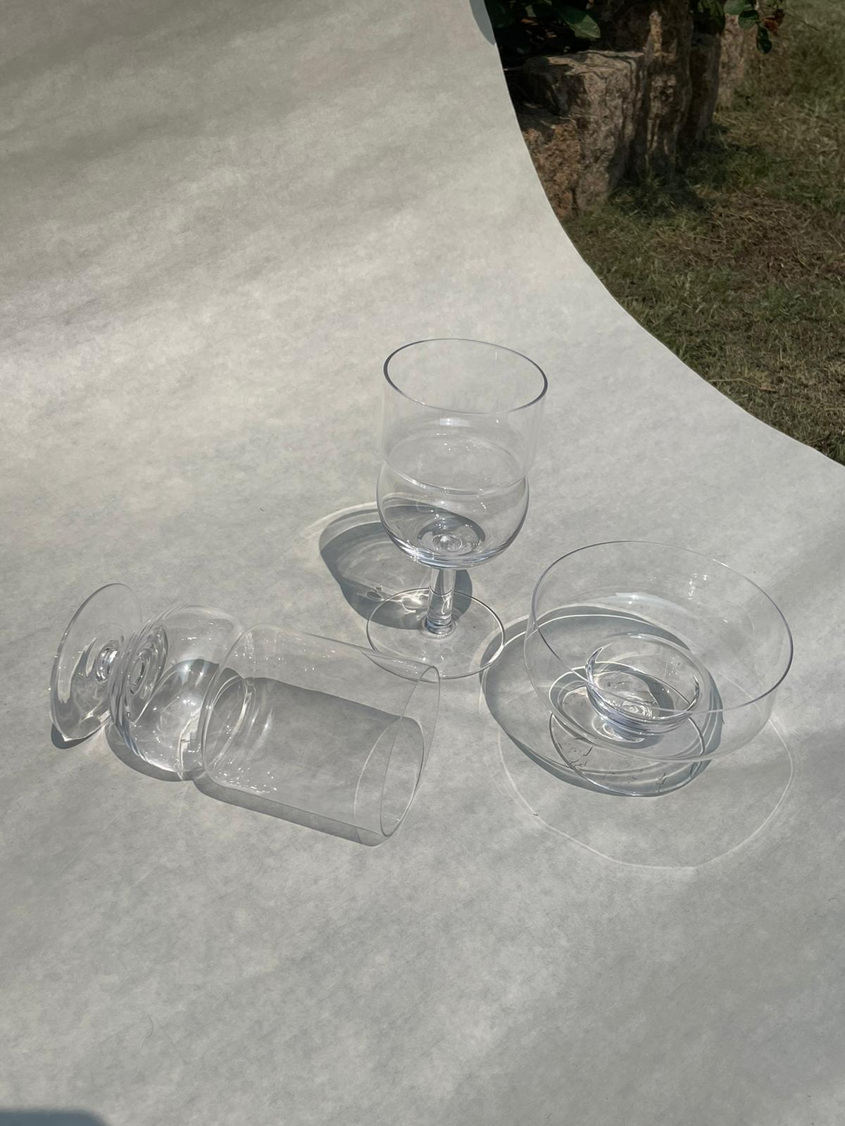 The Contra Dessert Glass by PROSE Tabletop