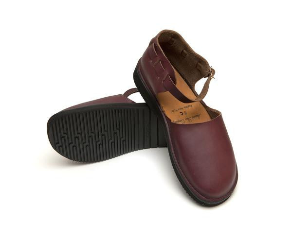 Aurora Shoe Co. - Women's Chinese (Burgundy)