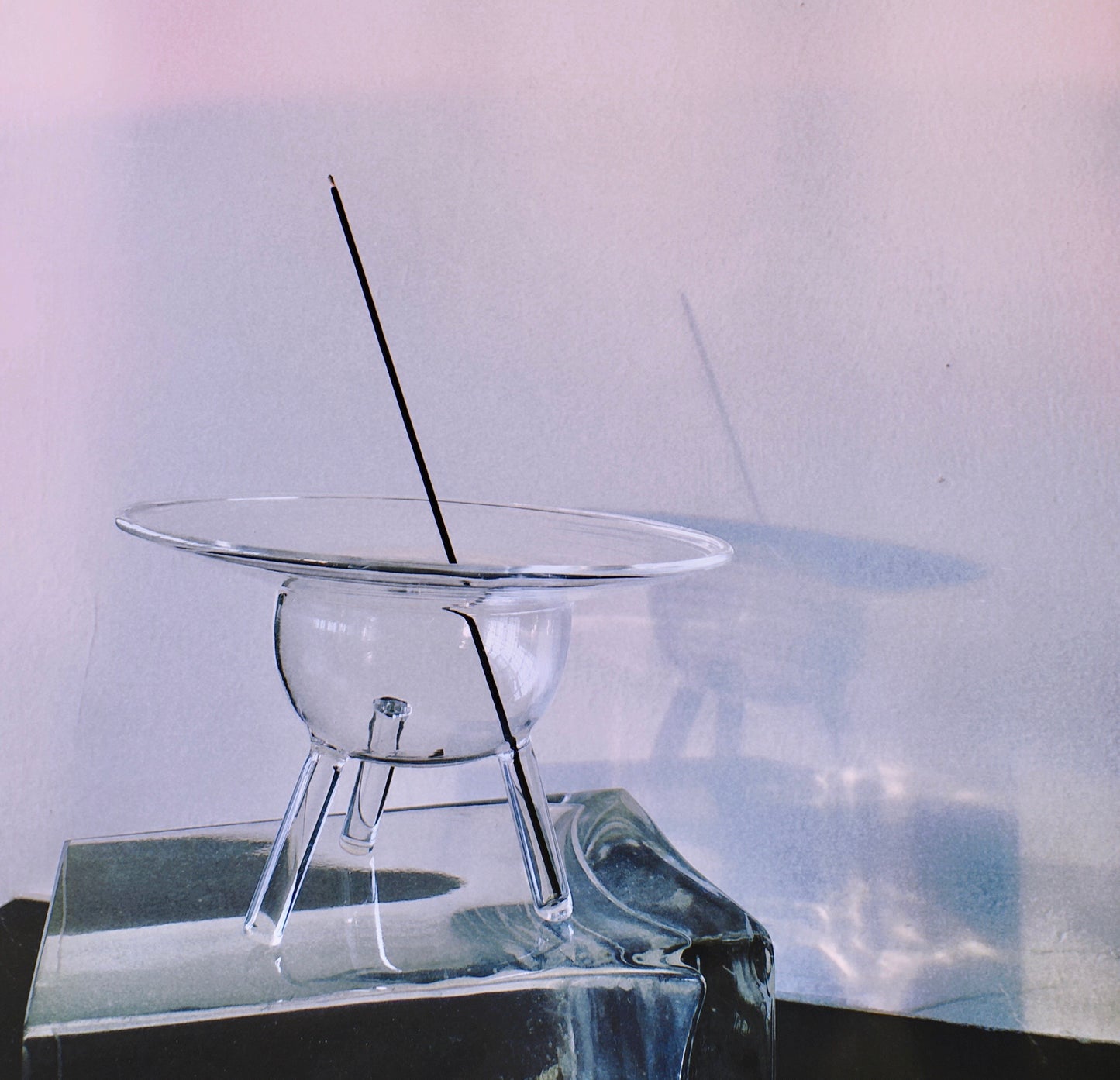 UFO Glass Incense Holder by Prose Décor