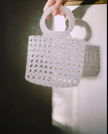 The Stevie Beaded Shopper Bag by Veronique