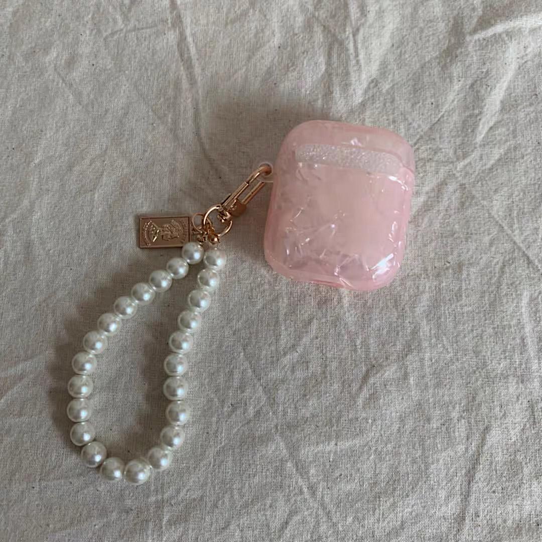 Rose Quartz Airpod Pro Case by Veronique