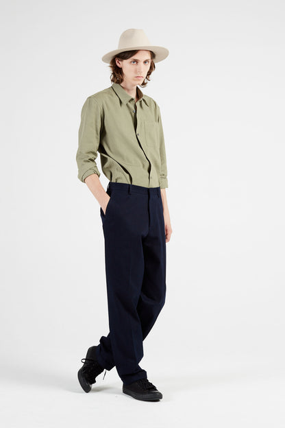 Études Studio - First Thing Indigo Trousers