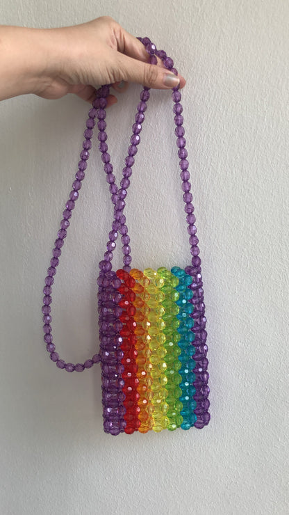 Rainbow Beaded Sling