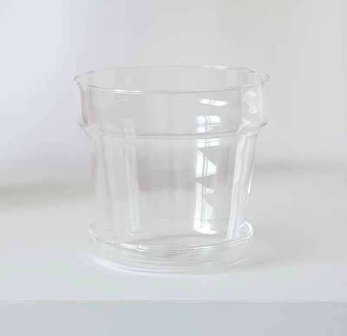 Clear Glass Planter by PROSE Botanical