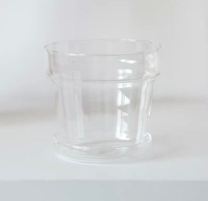 Clear Glass Planter by PROSE Botanical