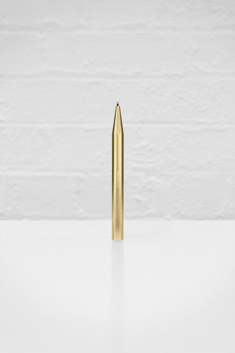 Brass Desktop Ballpoint Pen - Emporium of the Modern Man
 - 1