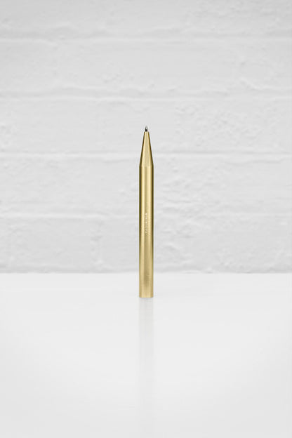 Brass Desktop Ballpoint Pen - Emporium of the Modern Man
 - 1