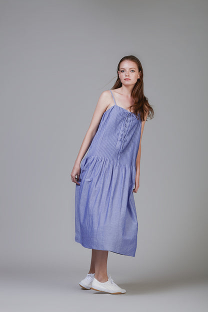 Silk-linen Maxi Slip Dress #33 - Emporium of the Modern Man
 - 4